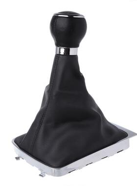 6 Speed Leather Car Manual Gear MT Shift Knob Gaitor Boot