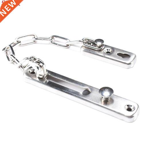 1-Pack Anti-Theft Door Chain Stainless Steel Sliding olt Do