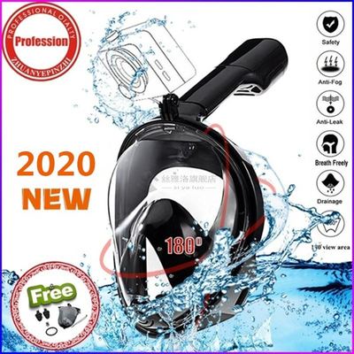 2020 Full Face Snorkeling Scuba s Diving s nderwater Anti-fo