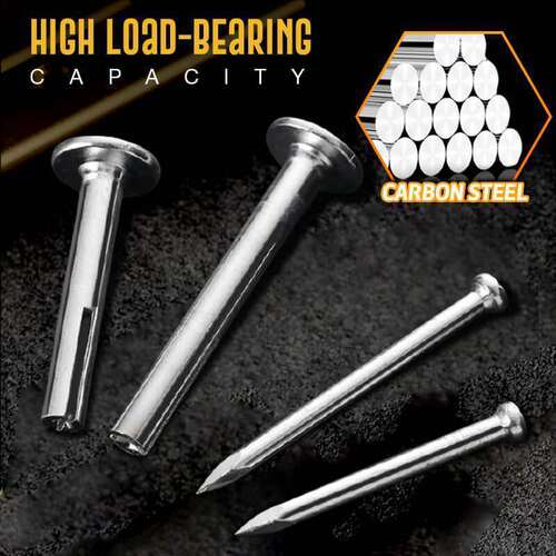 5PCS Core Expansion Nail Hollow Wall Anchors Metal Cavity Dr