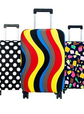 Fashion Elastic Travel  Protective Suitcase cov