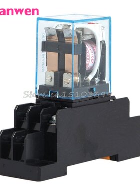 1PC 220V 10A Coil Power Relay DPDT LY2NJ HH62P HHC68A-2Z Wit