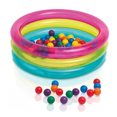 Inflatable Swimming Ring Thickened PVC Floats Water Circle B