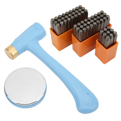 Metal Letter Punch Wide Application Metal Stamping Kit for J