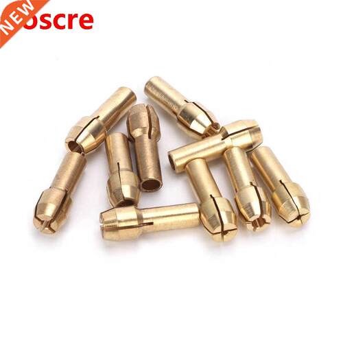10pcs 0 5-3 2mm Mini Brass Collets Chucks Electric Grinder T