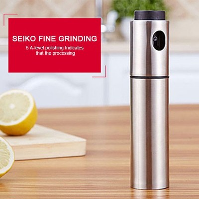 Stainless Steel Olive Mister Oil Spray Pump Fine Bottle Oil