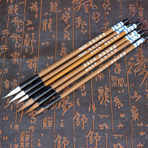 6pcs/set Drawing Easy Grip Study Bamboo Lightweight School S