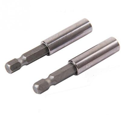 5Pcs Drill Bit Holder Extension Bar Rod Socket Driver Adapte