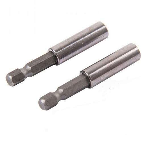 5Pcs Drill Bit Holder Extension Bar Rod Socket Driver Adapte