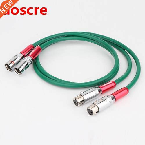 Pair 2328 Silver Copper Mixed Balanced Audio XLR Balanced An