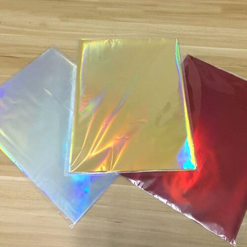 50Pcs New Gold Black Red Hot Stamping Foil Paper Laminator