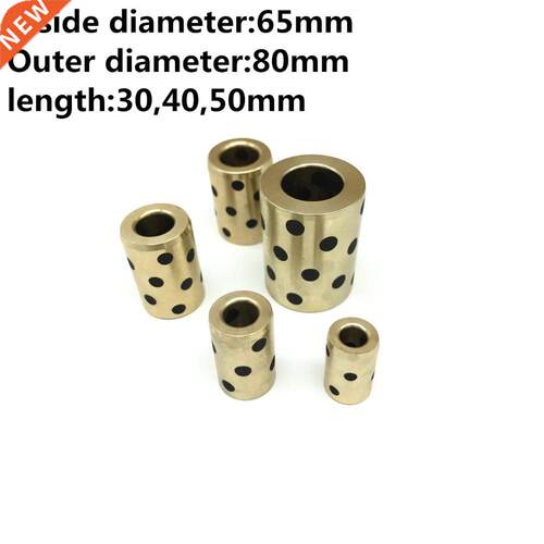 Inner diameter 65mm linear graphite copper set bearing coppe