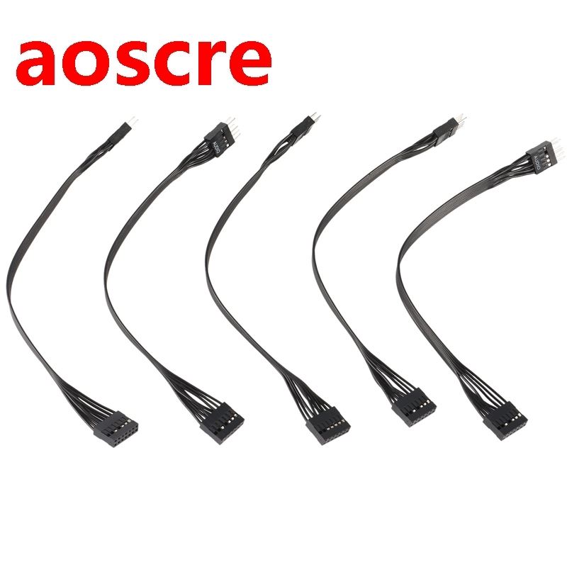 HD Audio 1Pin Female to 8Pin Male Converter Cable 24AWG for