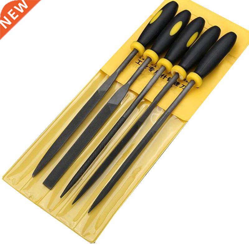 5 Pieces/Set of Professional Technical Diamond File 3X140Mm