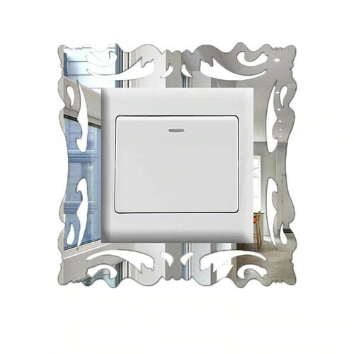 1Pc Portable Socket Decals Switch DIY Wall Stickers Creative