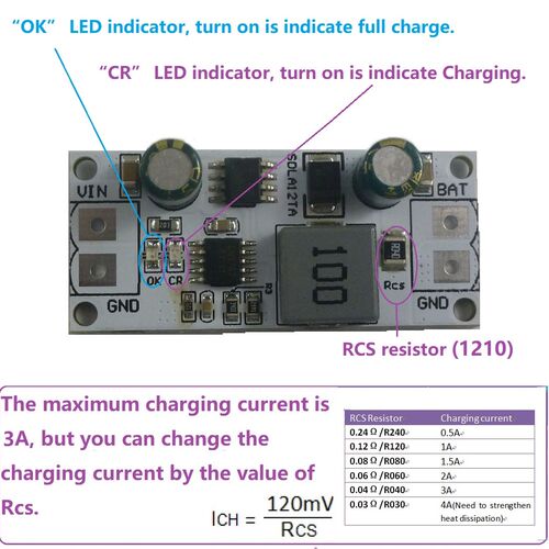 MPPT Solar Panel Controller Charging Module for 12V 1-1000AH