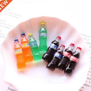 5Pcs Mini Soda Drinks Bottle For 2 BJD Dolls Pretend Play To