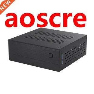 A01 Mini ITX Computer Case Chassis Aluminum Briefcase Home T