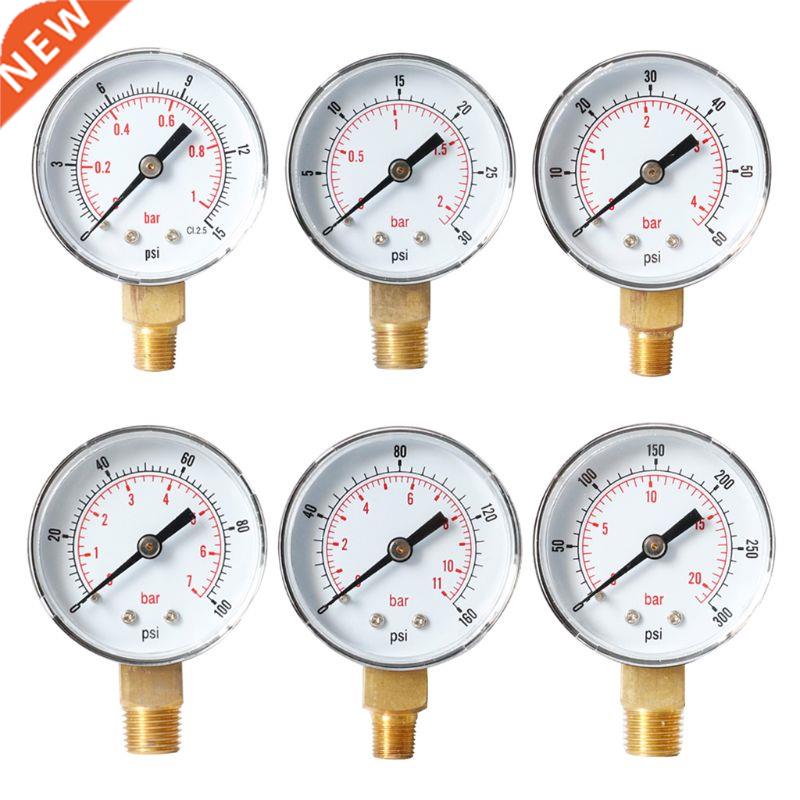 Pressure Gauge 52mm Dial 1/8