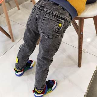 IENENS Kids Boys Clothes Jeans Pants Children Wears Denim Cl