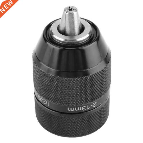 Keyless Drill Chuck Adapter 1/2-20UNF Mount 2-13mm Self-Tigh