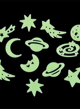Decal Tags Decor Universe Luorescent Stickers Planet Star G
