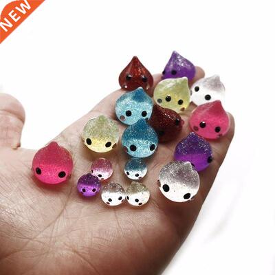 3pc Cute Jelly Waterdrops Fairy Mini Ornament Moder Craft Ca