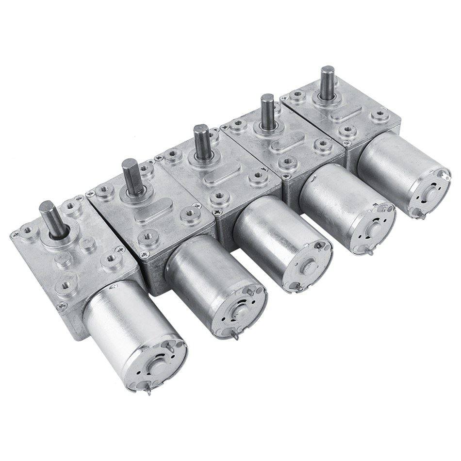 dc12v worm gear motor 2/3/10/30/100rpm high torque reduction