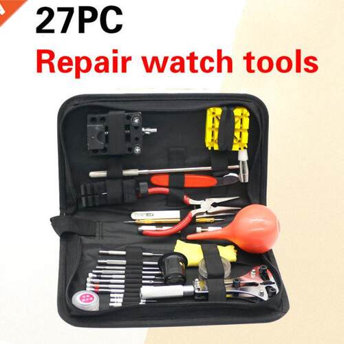 27Pcs/Set Portable Watch Repair Tool Replacement Watch Batte