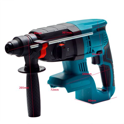 10000BPM Electric Hammer Impact Drill Rechargeable Brushless