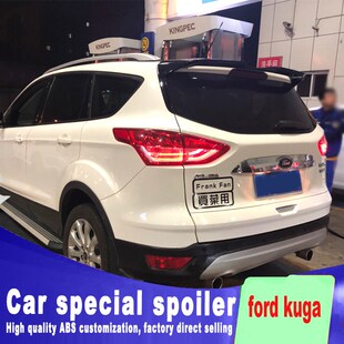 Double flow For ford kuga ST spoiler high quality ABS materi