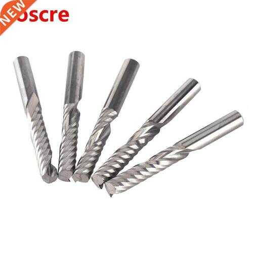 Single flute end mills tungsten carbide end mills 5pcs 6mmx3