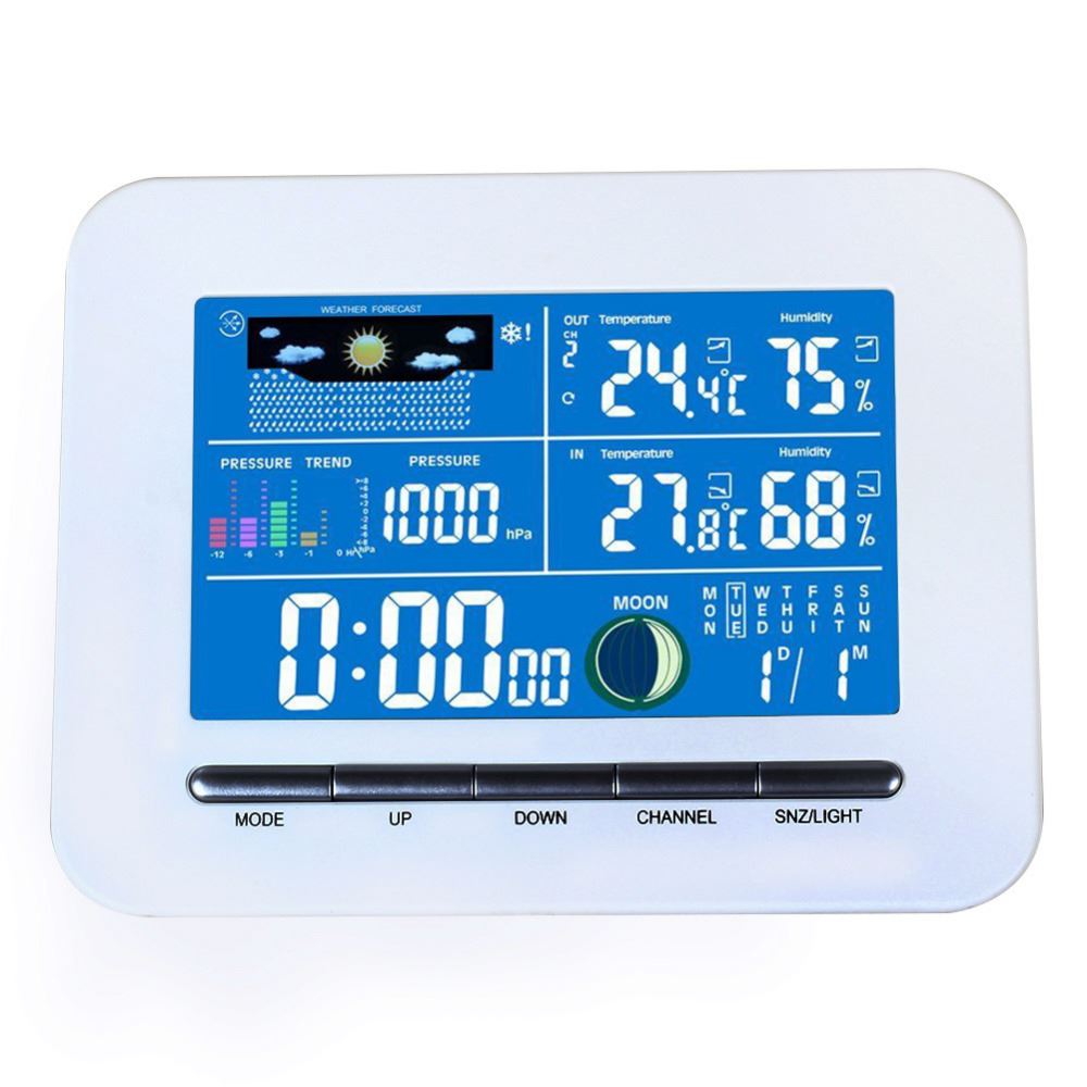 High Quality Portable Wireless LCD Digital Display Weather S