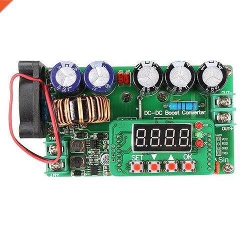 600W Digital Control DC-DCStep Up Module Constant Voltage Cu