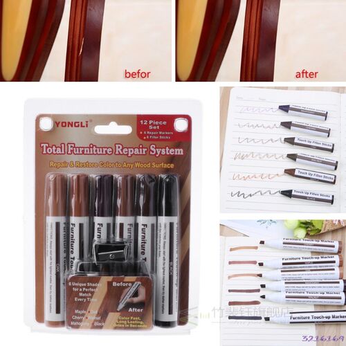 Wood paint Wood Repair System Kit Filler Sticks Touch Up Mar
