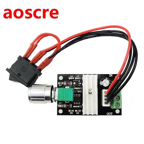 6V 12V 24V 28V 3A DC Motor Speed Controller PWM Speed Adjust