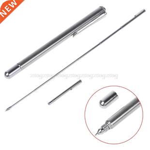 2 in 1 Pointer Telescopic Extendable Steel Ballpoint Pen Tea