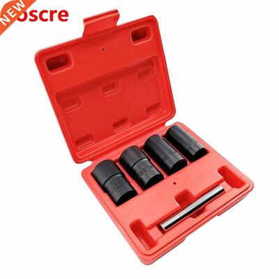 5Pcs 1/2'' Drive Twist Socket Set Damaged Nuts Remov