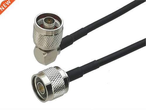 RG58 N Male Plug to N Male plug Right angle Connector RF Coa