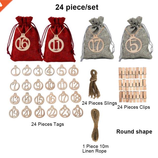 24 Pieces Christmas Caar Bags  Candy Snacks Gift Stor