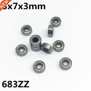 50Pcs 683ZZ L-730ZZ 3x7x3 mm Deep groove ball bearing Miniat