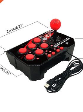 USB Arcade Fightstick Game Joystick Gaming Controller for PC