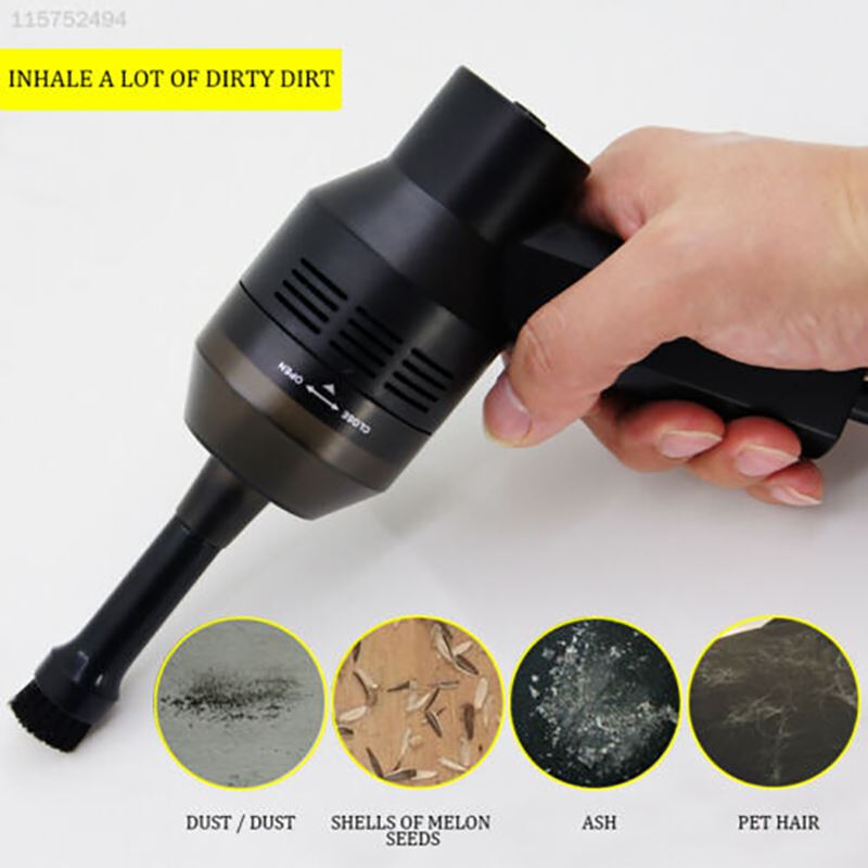 Mini Vacuum Cleaner With Powerful Suction Portable USB Compu