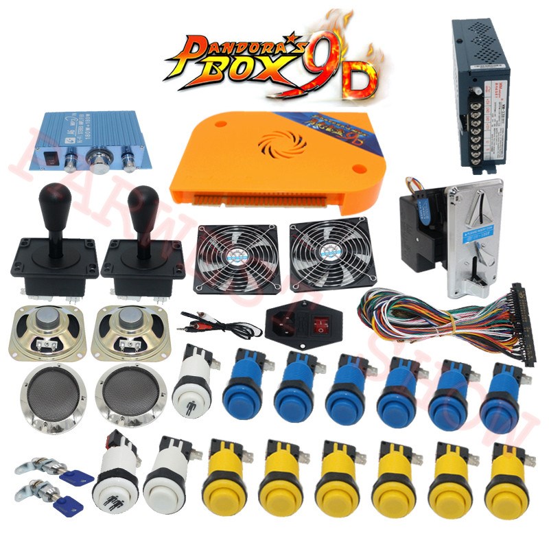 DIY Pandora's box 9D 2222 in 1 arcade game cabinet machine w