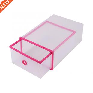 5 Storage Boxes Foldable Shoe Box Organizer, Shoe Storage Ba