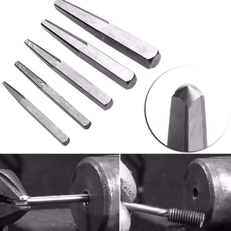 2019 Screw Extractor Bolt Remover Guide Broken Damaged Bolt