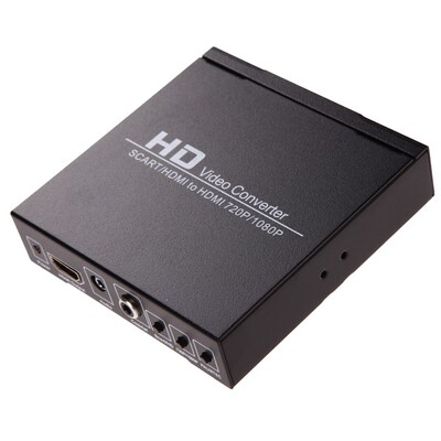 Scart/HDMI to HDMI 720P 1080P HD Video Converter for HDTV DV