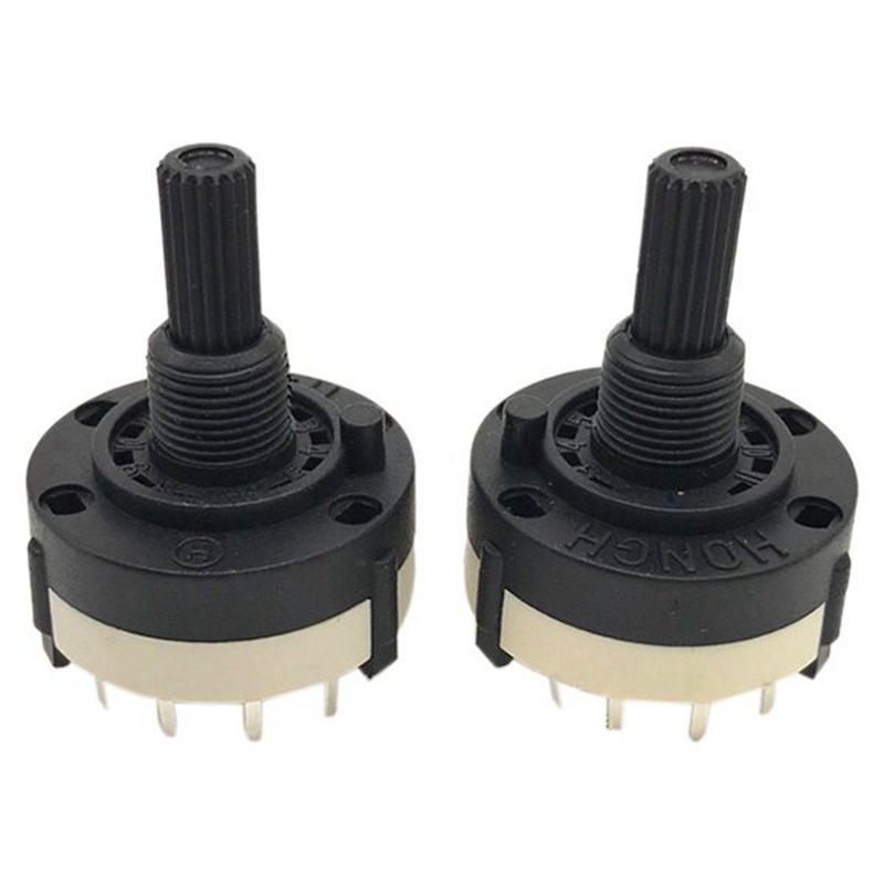 1 knife 12-band band rotary switch can be adjusted gear shaf