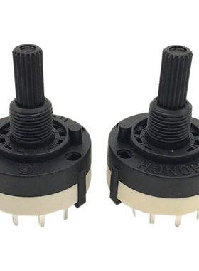 1 knife 12-band band rotary switch can be adjusted gear shaf