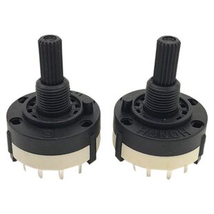 1 knife 12-band band rotary switch can be adjusted gear shaf